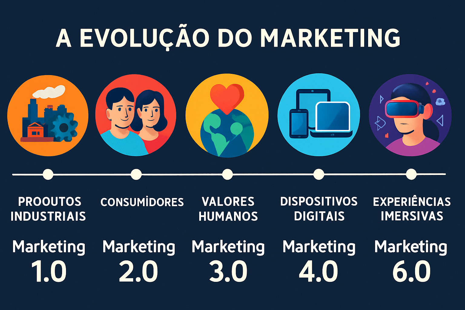 A evolução e o dinamismo do marketing por Kotler